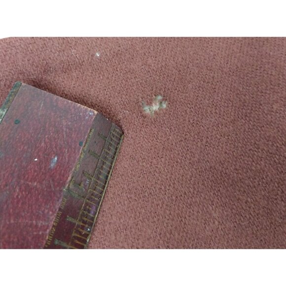 Bunny Rabbit Hooked Round Chair Cushion Cover Easter Poppy Cottage Core AS IS - Picture 6 of 6